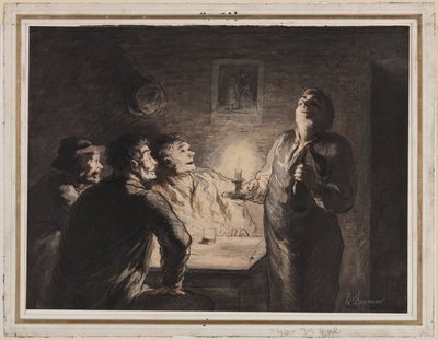Dobry rocznik autorstwa Honoré Daumier