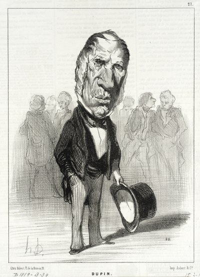 Dupin autorstwa Honoré Daumier
