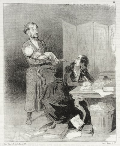 Zabierzcie to dalej ... nie można pracować ... autorstwa Honoré Daumier