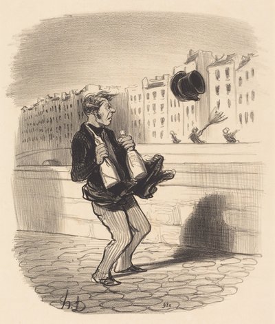 Proszę wejść, panie... proszę się nie krępować... autorstwa Honoré Daumier