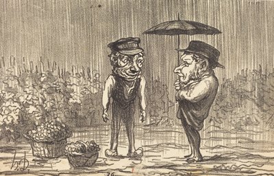 Nie należy narzekać na te czasy... autorstwa Honoré Daumier