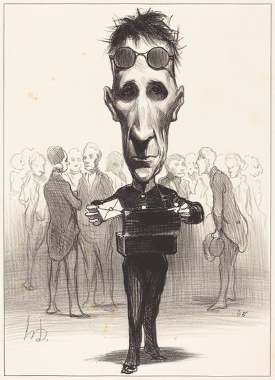 Félix Saint-Priest autorstwa Honoré Daumier