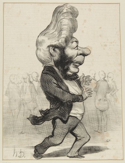 „Ferdinand Favre” autorstwa Honoré Daumier