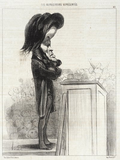 Jules Favre autorstwa Honoré Daumier