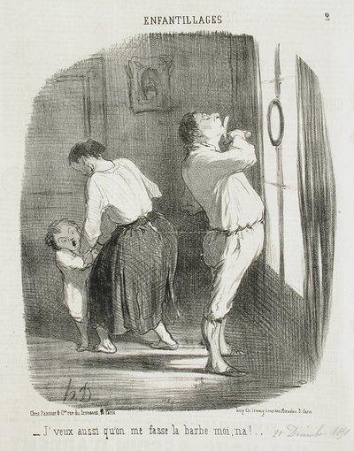 Ja też chcę, żeby mi zrobiono ... autorstwa Honoré Daumier