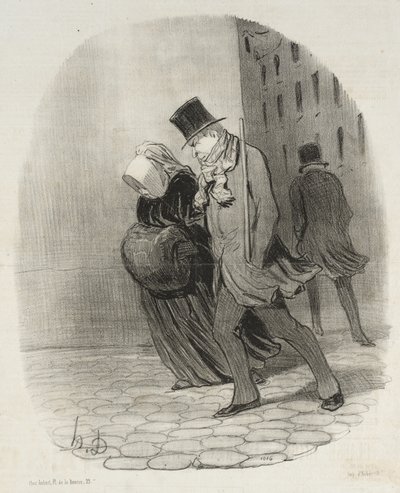 Dobrzy mieszczanie (seria grafik) autorstwa Honoré Daumier