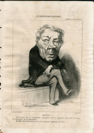 Charivari autorstwa Honoré Daumier