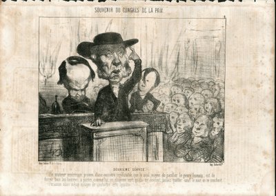 Charivari autorstwa Honoré Daumier