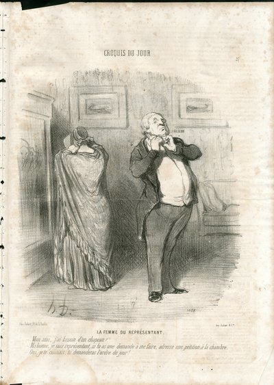 Charivari autorstwa Honoré Daumier