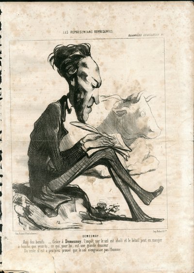 Charivari autorstwa Honoré Daumier
