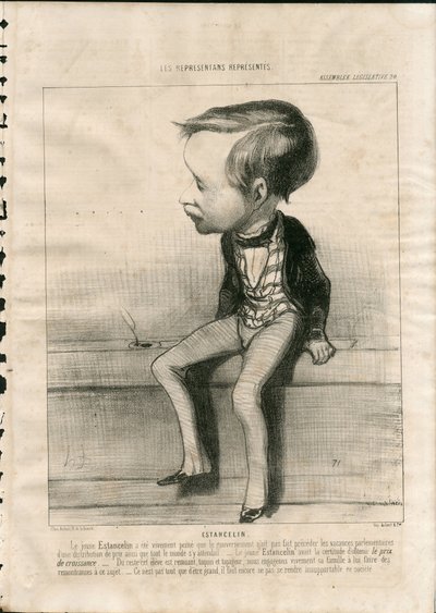 Charivari autorstwa Honoré Daumier