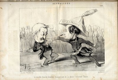 Charivari autorstwa Honoré Daumier