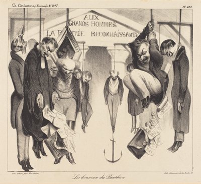 Honory Panteonu autorstwa Honoré Daumier