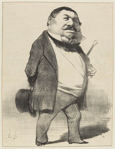 „Lucien Murat” autorstwa Honoré Daumier