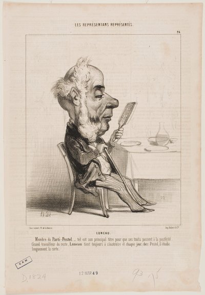 Luneau autorstwa Honoré Daumier