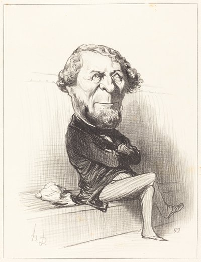 Marie Denis Larabit autorstwa Honoré Daumier