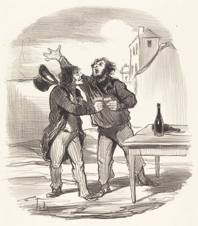 Członek... 10 grudnia biorący... autorstwa Honoré Daumier