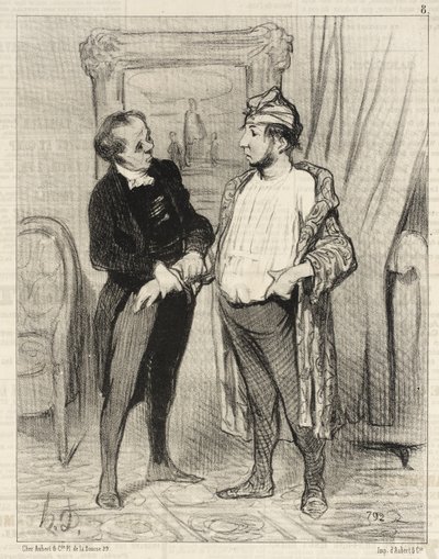 Mój drogi, zapewniam cię, że ja cię... autorstwa Honoré Daumier