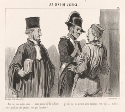 Moja droga, czego chcesz... autorstwa Honoré Daumier