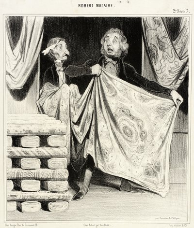Nowości filantropijne autorstwa Honoré Daumier