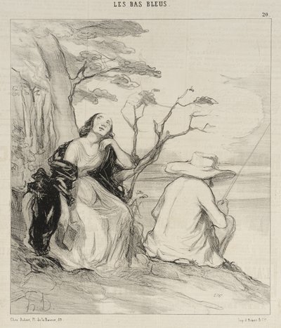 O bólu!... śnić... o mężu... autorstwa Honoré Daumier