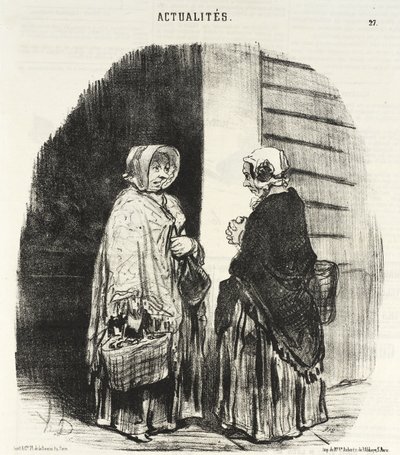 Tak, pani Chaboulard... dwudziestu czterech handlarzy korzennych... autorstwa Honoré Daumier