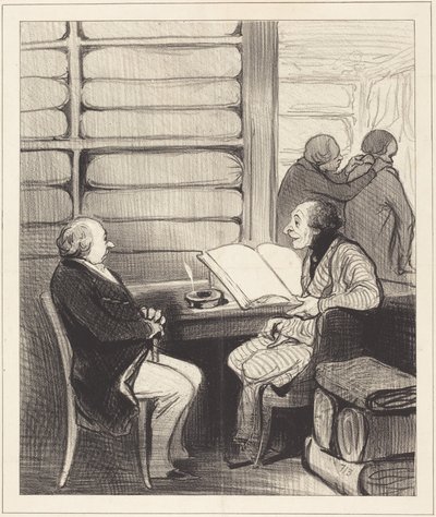 Tak, mój drogi panie Badoulard, zamierzam... autorstwa Honoré Daumier