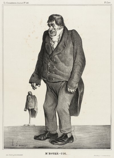 P.P. Royer-Collard autorstwa Honoré Daumier
