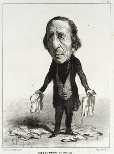 Passy (minister finansów) autorstwa Honoré Daumier