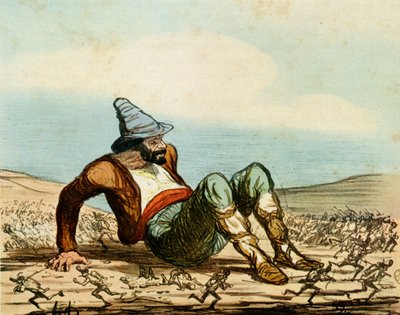„Przebudzenie Włoch” autorstwa Honoré Daumier