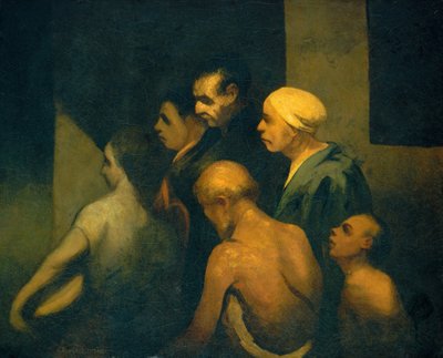 Żebracy autorstwa Honoré Daumier