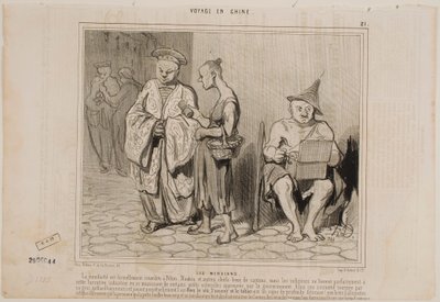 Żebracy autorstwa Honoré Daumier