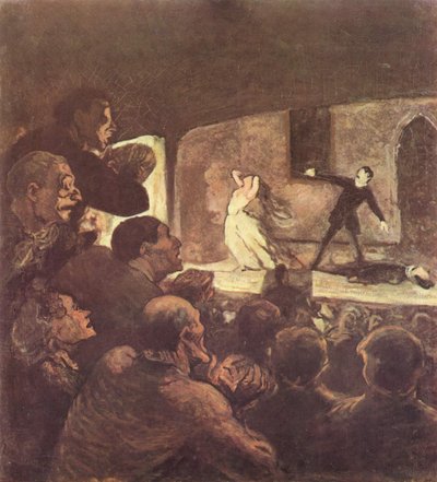 Melodramat autorstwa Honoré Daumier