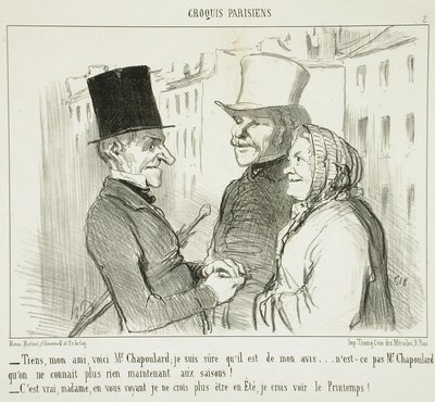 „Proszę, mój przyjacielu, oto pan Chapoulard...” autorstwa Honoré Daumier