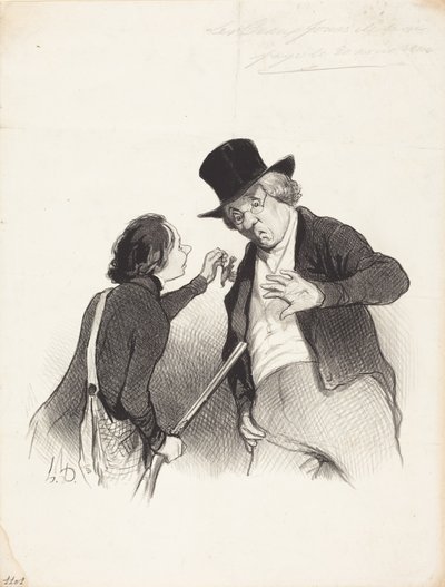 Początek polowania autorstwa Honoré Daumier