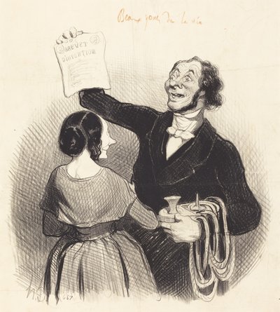 Jeszcze jeden wspaniały człowiek autorstwa Honoré Daumier