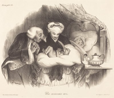 Nowy nos autorstwa Honoré Daumier