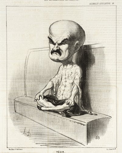 Vesin autorstwa Honoré Daumier
