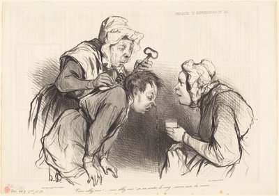 Zobaczysz!... To zatrzyma krwawienie... autorstwa Honoré Daumier
