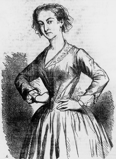Ilustracja z Cousin Bette (La kuzynka Bette) autorstwa Honore de Balzac (1799-1850), wydanie francuskie autorstwa Honore de Balzac