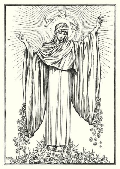 Ilustracja do Kazania na górze (grawerunek) autorstwa Horace J. Knowles