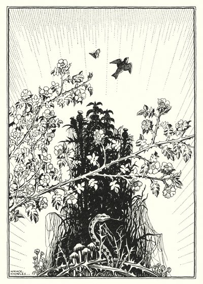 Ilustracja do Kazania na górze (grawerunek) autorstwa Horace J. Knowles