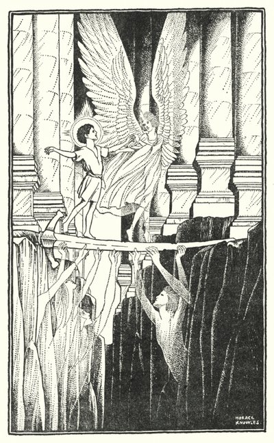 W świątyni (litografia) autorstwa Horace J. Knowles