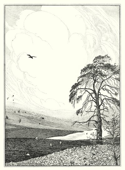 Październik (litografia) autorstwa Horace J. Knowles