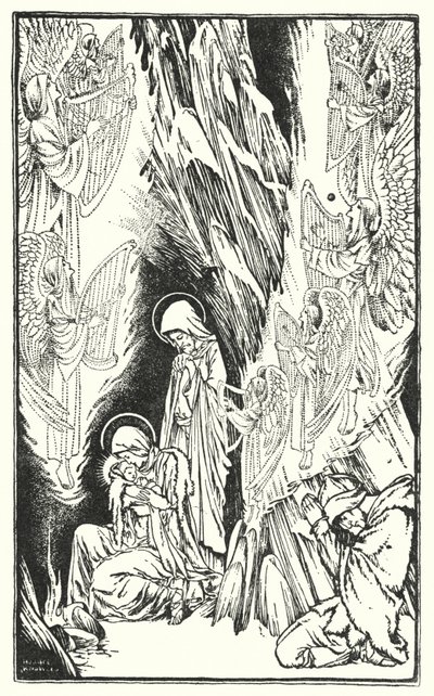 Święta noc (litografia) autorstwa Horace J. Knowles