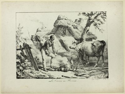 Kuchnia biwakowa autorstwa Horace Vernet