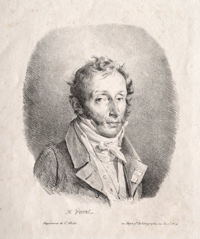 Carle Vernet autorstwa Emile Jean Horace Vernet