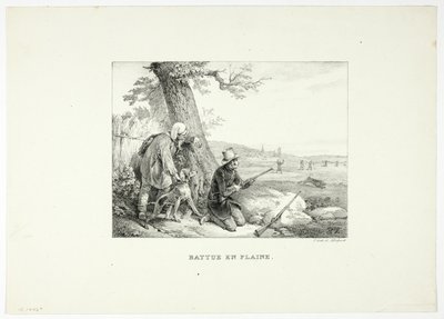 Łatwo pobity autorstwa Emile Jean Horace Vernet