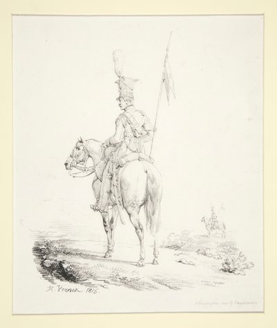 Polecany Lancer autorstwa Emile Jean Horace Vernet