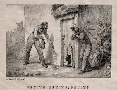 Huncwoci (Huncwoci. Mali! Mali! Mali!) autorstwa Emile Jean Horace Vernet